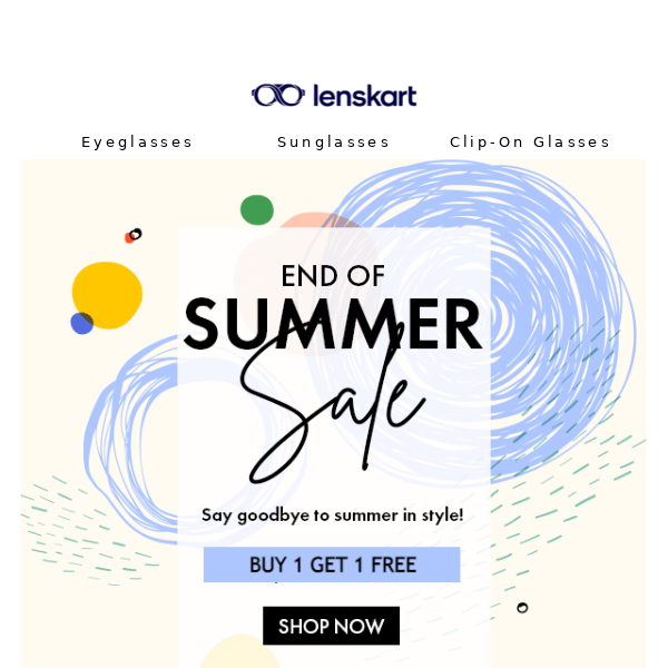 Look Bright with Summer's Biggest Sale 🕶️