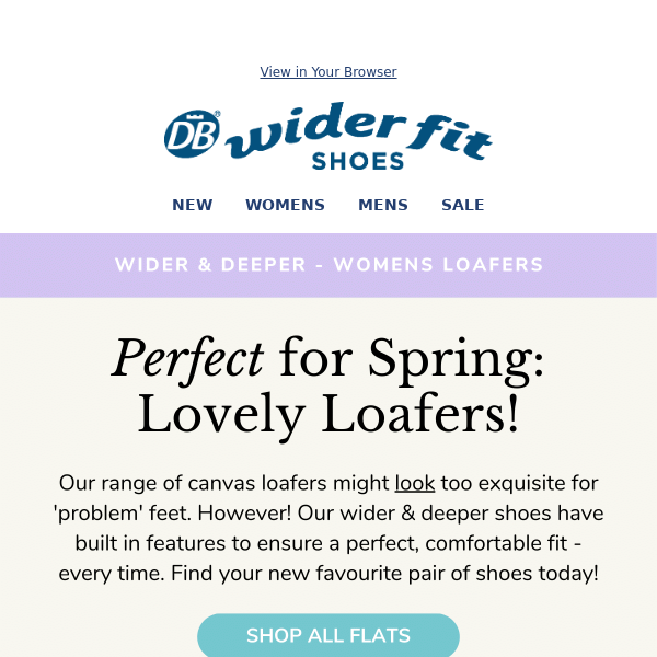 DB Wider Fit Shoes - Latest Emails, Sales & Deals