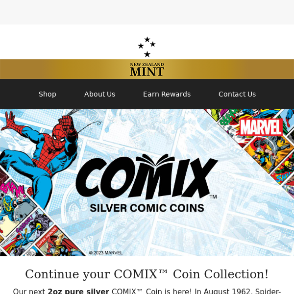 Marvel Amazing Fantasy #15 COMIX™ Coins!