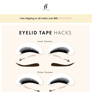 Eyelid Tape HACKS! 🙌👀