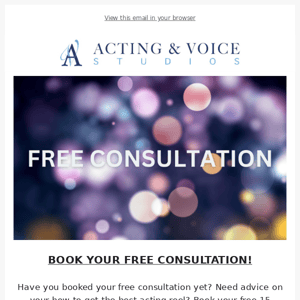  Book Your FREE Consultation!