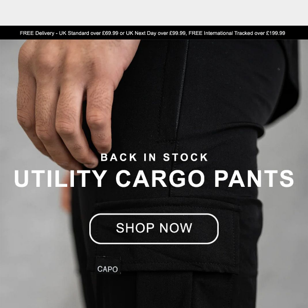 Capo UTILITY Cargo Pant - Navy – CAPO