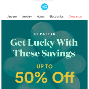 Save Half Off, Irish or Not