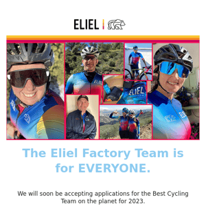 The Eliel Factory Team is for Everyone!