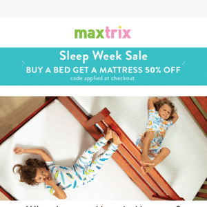 50% off Mattresses Happening Now!