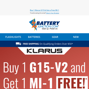 ✨ FREE Klarus Offer Inside! Limited Time Only!