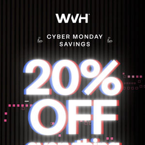 We've got a special Cyber Monday deal