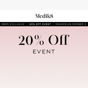 20% Off Event | Your exclusive invitation inside...💌