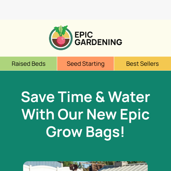 Epic Grow Bags - Unlined