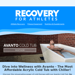🧊 Cold Plunge: Dive into Wellness with Avanto