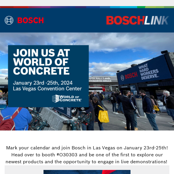 You re Invited Join Bosch at WOC 2024 Boschtools