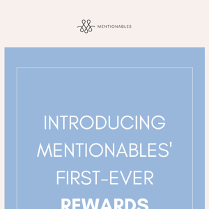 Introducing our first-ever rewards program!