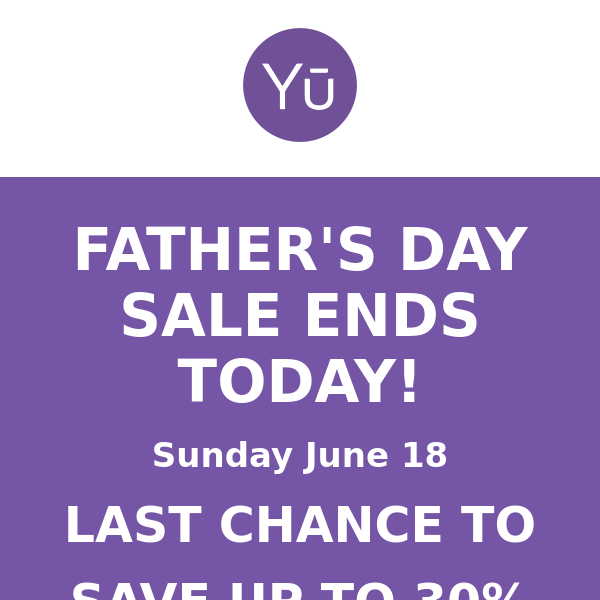 Last Chance for 30% Savings!