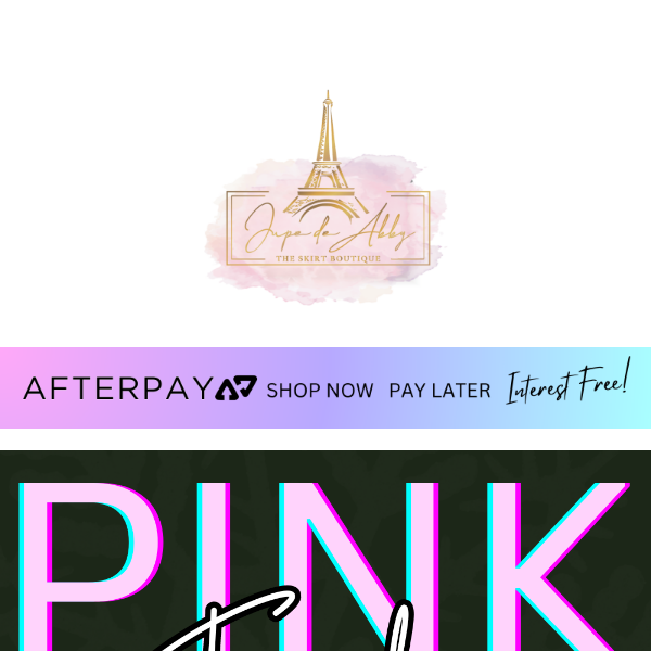 PINK FRIDAY ACCESS ⚡40% OFF Site-wide!