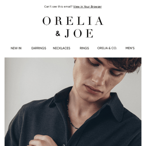 NEW IN | Orelia & Joe Men’s Jewellery