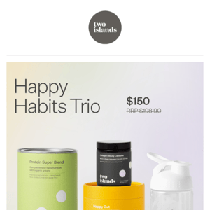 April Limited Edition – Happy Habits Trio