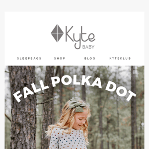 Now Introducing… Fall Polka Dot