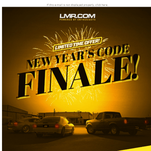 New Years 🎆 Code FINALE!