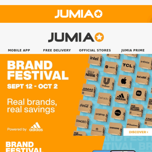 🛍️💯Brands Festival 2022 | Don't Miss Out - Jumia Nigeria