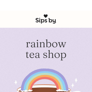 Rainbow Tea Shop 🌈