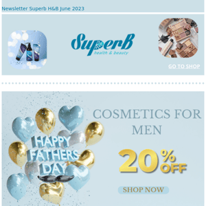 🧔COSMETICS FOR FATHER'S DAY 20% OFF🔥