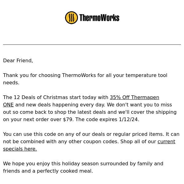 25% Off ThermoPop 2—Perfect Stocking Stuffer - ThermoWorks