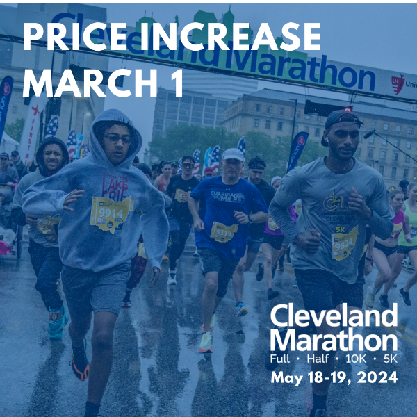 🏃‍♀️ One Day Left to Save! Secure Your Spot for the 2024 Cleveland Marathon 🏃‍♂️  ﻿   ﻿ 