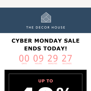⏳ 12 Hours Left to Shop Our Biggest Sale of the Year 🤩