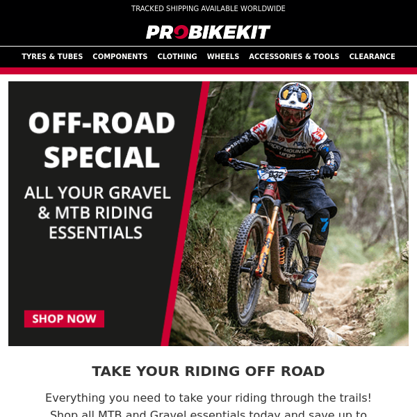 Gravel & MTB Savings!