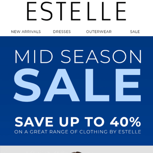 OUR MID SEASON SALE CONTINUES