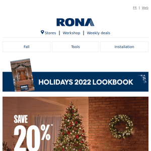 Rona, are you looking for a new tree? 🎄