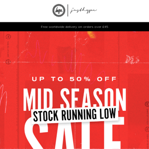 ❌❌ Dont Miss Out - Hype Mid-Season Sale: Limited Stock Available! ❌❌