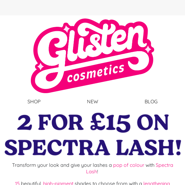 2 FOR £15 ON ALL SPECTRA LASH🌈✨