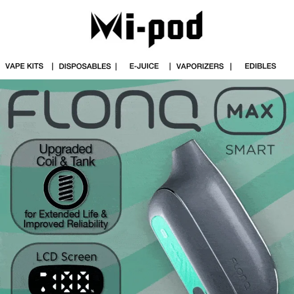 🔥 Hot New Arrival: Flonq Max Smart Devices Now in Stock at Mipod.com!