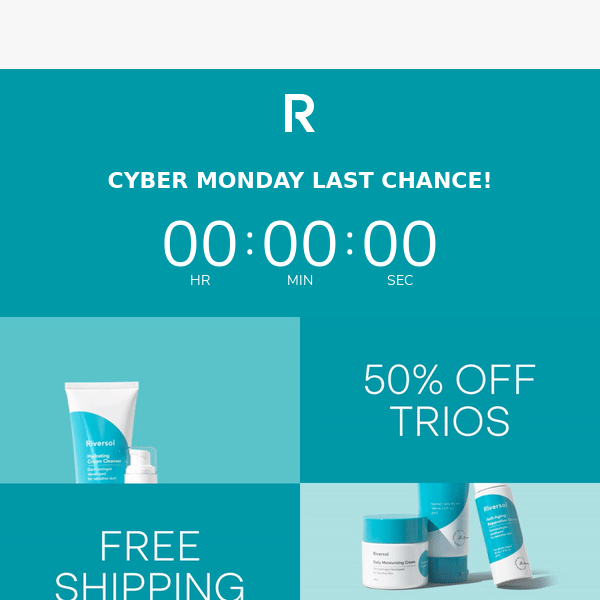 Get 50% Off Trios and free shipping!