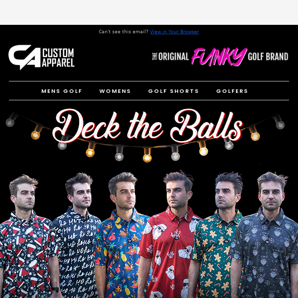 Deck The Balls! Christmas is coming. 🎅 🤶 🎄