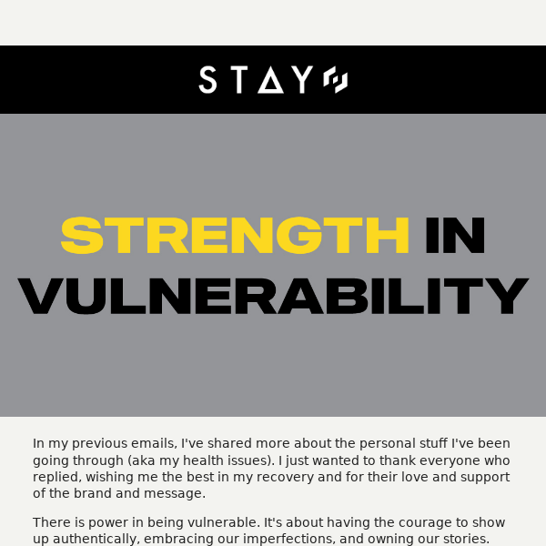 Strength In Vulnerability