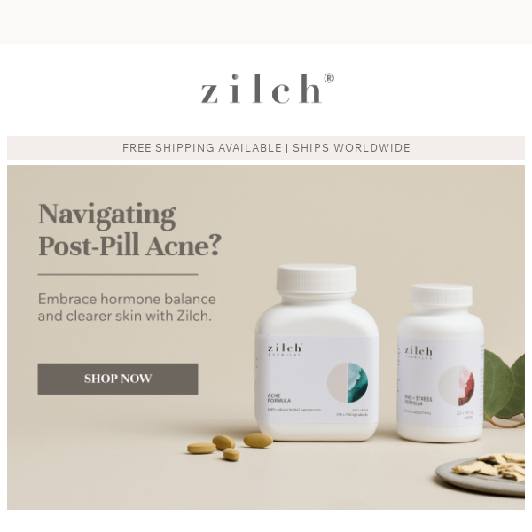 Worried about Post-Pill Acne?