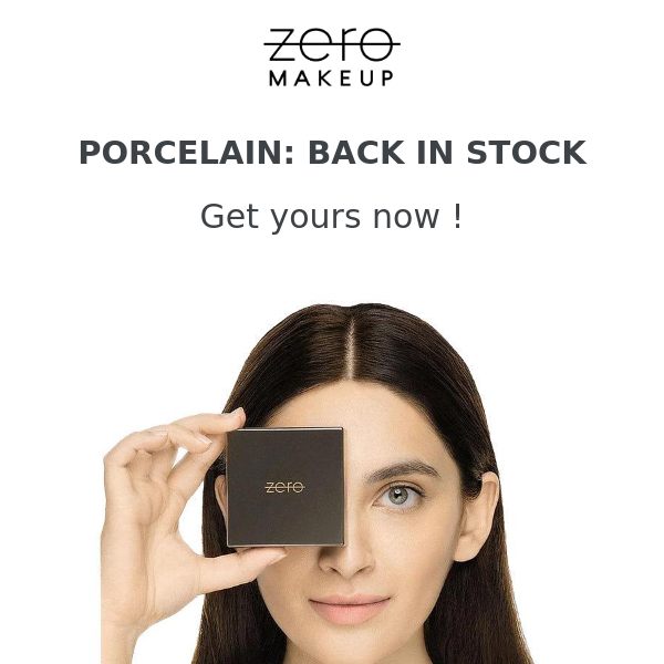 Look What's Back | ZERO Makeup