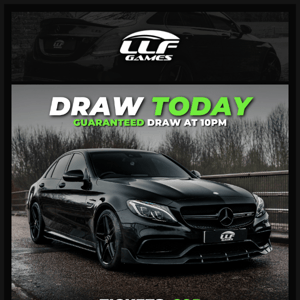 WIN THIS C63 AMG V8 BITURBO TODAY FOR 99P 😍 Guaranteed Live Draw - No Extensions