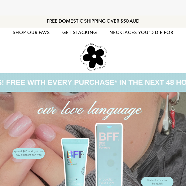 FREE SKINCARE ALERT!