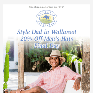 Style Dad in Wallaroo this Father's Day! Final Day