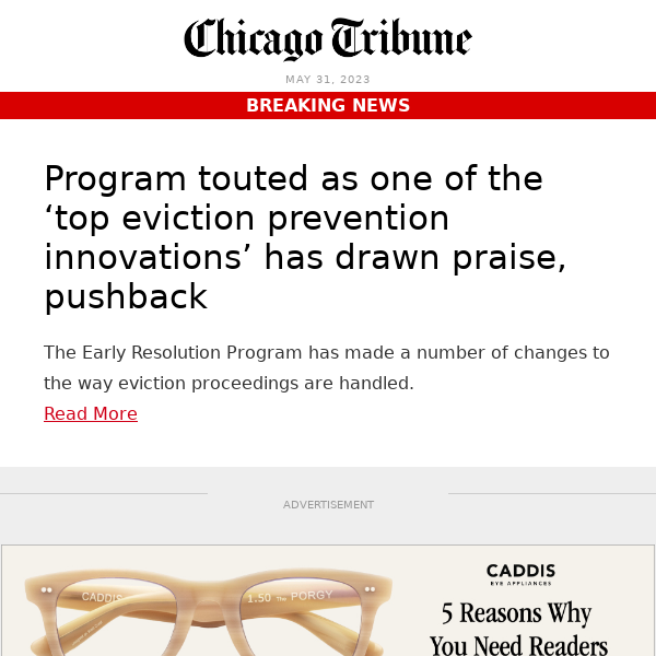 Cook County program slows eviction process