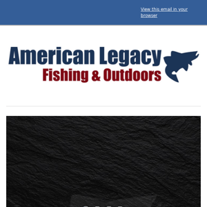 ⚫ Up to 60% Off at American Legacy Fishing 🔴