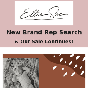 📷Brand Rep Search 📷& Sale Ending Soon!