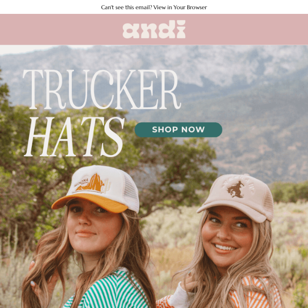 A Hat-tastic Season for Trucker Hats 🧢