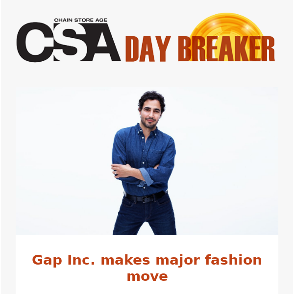 DayBreaker: Amazon's new shipping move; Gap in surprise pick; Asian retailer continues U.S. expansion