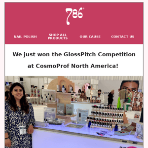 GlossWire x Cosmoprof Competition: 786 Takes the Crown! 🏆