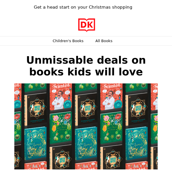 Black Friday deals on books kids will love 📚