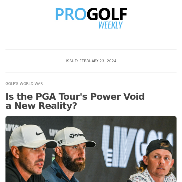 Pro Golf Weekly - Feb. 23, 2024